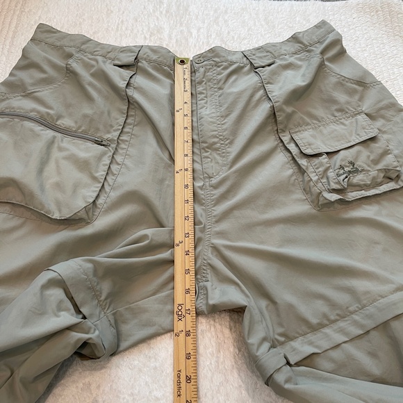Cabela's Pants Men's Size 4XL 30L Guidewear Convertible Beige Cargo Outdoor - Picture 11 of 14